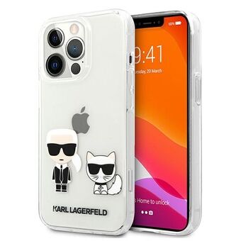 Karl Lagerfeld KLHCP13XCKTR iPhone 13 Pro Max 6,7" Hardcase Transparent Karl & Choupette