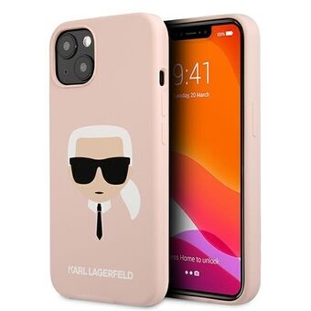 Karl Lagerfeld KLHCP13SSLKHLP iPhone 13 mini 5,4" lys rosa hardcase Silikon Karl`s Hode