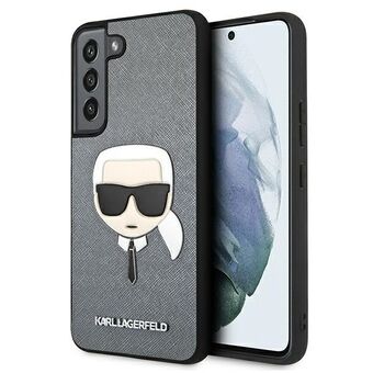 Karl Lagerfeld KLHCS22SSAKHSL S901 S22 sølv/silver hardcase Saffiano Ikonik Karl`s Head