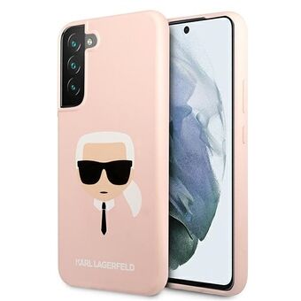 Karl Lagerfeld KLHCS22MSLKHPI S22+ S906 rosa/rosa hardcase Silikon Karl`s Head