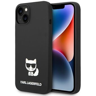 Karl Lagerfeld KLHCP14MSLCTBK iPhone 14 Plus 6,7" hardcase svart/svart Silikon Choupette Body