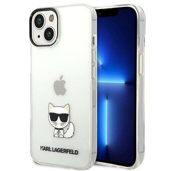 Karl Lagerfeld KLHCP14MCTTR iPhone 14 Plus 6,7" hardcase klar/gjennomsiktig Choupette Body