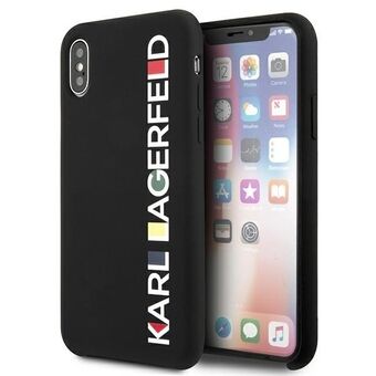 Karl Lagerfeld KLHCPXBHWHBK iPhone X/XS hardcase svart Glossy Bauhaus