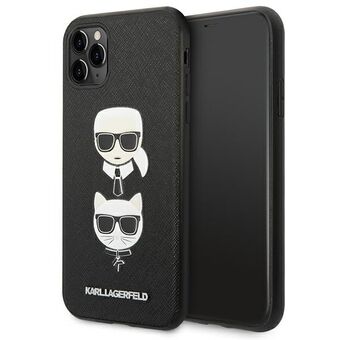 Karl Lagerfeld KLHCN58SAKICKCBK iPhone 11 Pro 5,8" svart/hardcase Saffiano Karl&Choupette Head