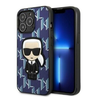 Karl Lagerfeld KLHCP13LPMNIKBL iPhone 13 Pro / 13 6,1" hardcase blå/blå Monogram Ikonik Patch