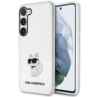 Karl Lagerfeld KLHCS23MHNCHTCT S23+ S916 Transparent hardcase Ikonik Choupette