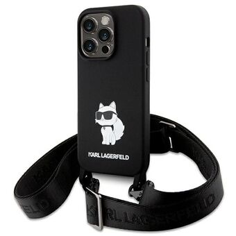 Karl Lagerfeld KLHCP15LSCBSCNK iPhone 15 Pro 6.1" hardcase czarny/black Crossbody Silicone Choupette

Karl Lagerfeld KLHCP15LSCBSCNK iPhone 15 Pro 6.1" hardcase, svart/svart kroppsrem av silikon, Choupette