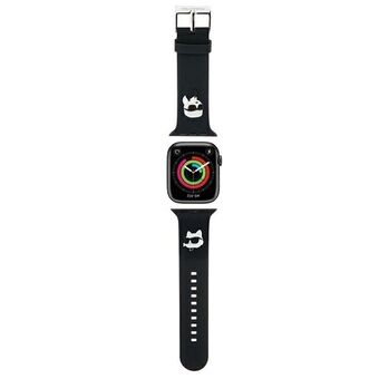 Karl Lagerfeld Pasek KLAWLSLKCNK Apple Watch 42/44/45/49mm czarny/black strap 3D Rubber Karl&Choupette Heads

Karl Lagerfeld rem KLAWLSLKCNK Apple Watch 42/44/45/49mm svart/sort reim 3D Gummi Karl&Choupette hoder