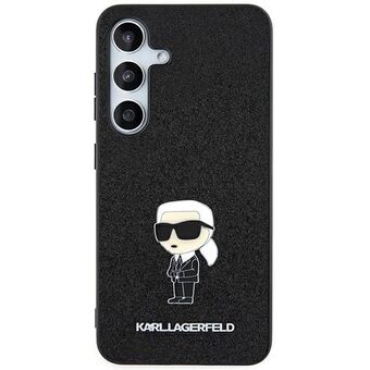 Karl Lagerfeld KLHCSA35GKNPSK A35 A356 svart hardcase Fast Glitter Ikonik-logo Metal Pin