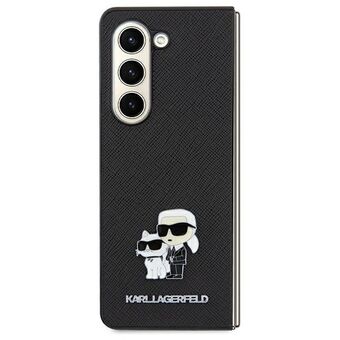 Karl Lagerfeld KLHCSA35SAKCNPK A35 A356 hardcase czarny/svart Saffiano Karl&Choupette Pin