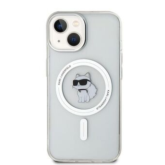 Karl Lagerfeld KLHMP12MHFCCNOT iPhone 12/12 Pro 6.1" gjennomsiktig hardcase IML Choupette MagSafe