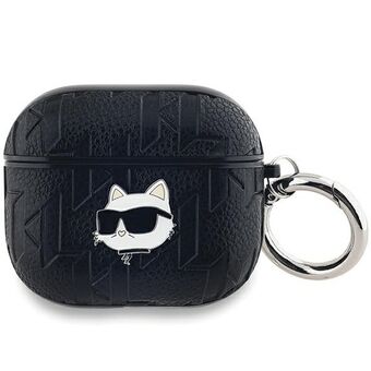 Karl Lagerfeld KLA3PGCHPK AirPods 3-deksel czarny/svart Monogram Choupette Head