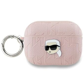 Karl Lagerfeld KLAP2PGKIPP AirPods Pro 2 (2022/2023) deksel i rosa/pink Monogram Karl Head