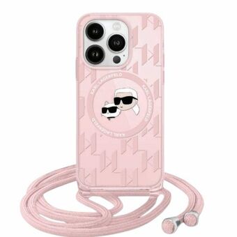 Karl Lagerfeld KLHMP15SHCKCKLCP iPhone 15 / 14 / 13 6.1" rosa/pink hardcase IML Crossbody Monogram Karl & Choupette Head MagSafe

Karl Lagerfeld KLHMP15SHCKCKLCP iPhone 15 / 14 / 13 6.1" rosa/pink hardcase IML Crossbody monogram Karl og Choupette hode Mag