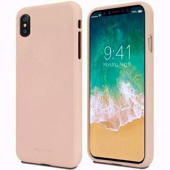 Mercury Soft Xiaomi Redmi Note 10 Pro, i fargen rosa sand.