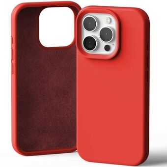 Mercury Silikon iPhone 16 Pro 6,3" rød/red