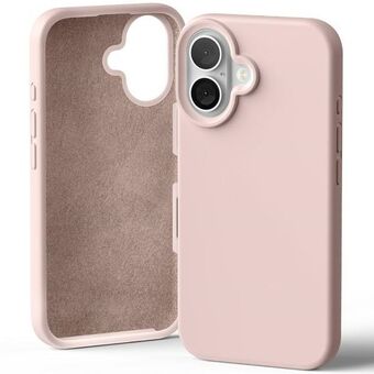 Mercury Silikon iPhone 16 6,1" rosa-sand