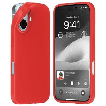 Mercury Soft iPhone 16 6.1" rød/red