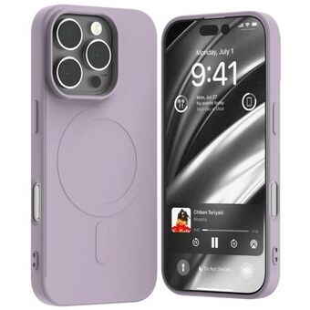 Mercury MagSafe Semi-Silicone iPhone 16 Pro 6,3" lilla fiolett /lilac purple