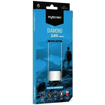 MS Diamond Glass Edge 3D Huawei P30 Pro czarny/black, Herdet glass