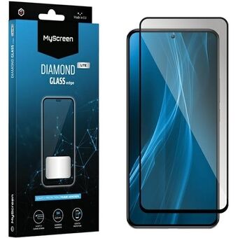 MS Diamond Glass Edge Lite FG Xiaomi Redmi Note 12S svart/full lim