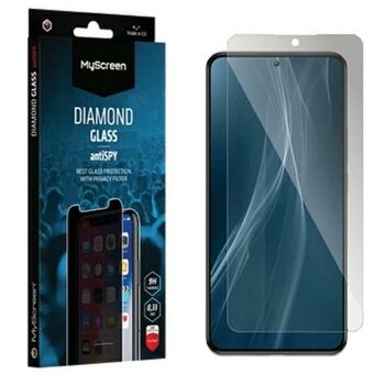 MS AntiSpy Diamond Glass iPhone 16 6.1" Herdet glass med applikator