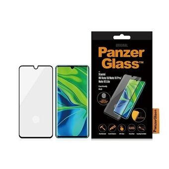 PanzerGlass Curved Regular Redmi Note 10 / Note10 Pro / Note10 Lite Etui Vennlig Fingeravtrykk svart/black