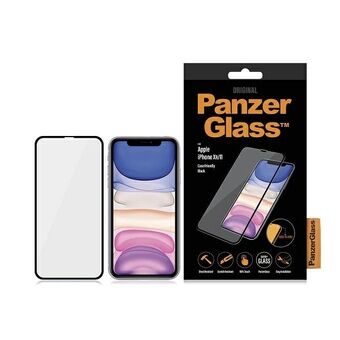 PanzerGlass E2E Super + iPhone XR/11 Tilpasset deksel, svart/sort.