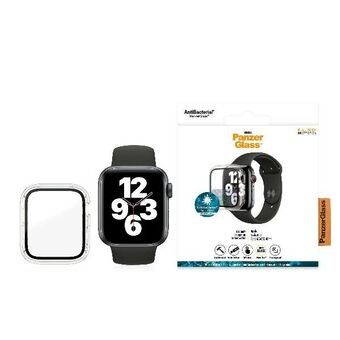 PanzerGlass Heldekkende Beskyttelsesfilm for Apple Watch 4/5/6 /SE, 40mm, gjennomsiktig/klar AB