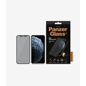 PanzerGlass E2E Super+ iPhone X/XS /11 Pro Case Friendly Privacy svart