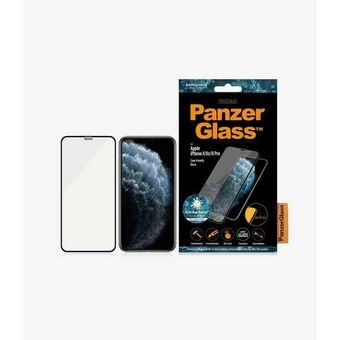 PanzerGlass E2E Super+ iPhone X/XS /11 Pro Case Friendly svart/svart