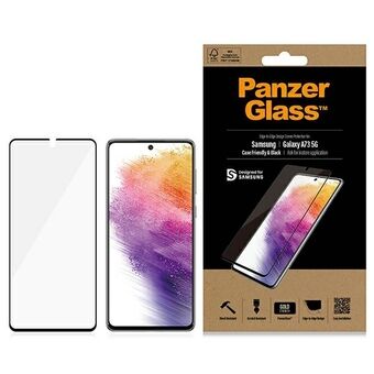 PanzerGlass E2E Regular Samsung A73 Case Friendly svart