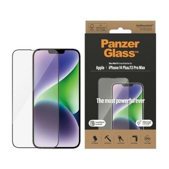 PanzerGlass Ultra-Wide Fit iPhone 14 Plus / 13 Pro Max 6,7" Skjermbeskyttelse Antibakteriell Enkel Uttrekker Inkludert 2785