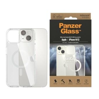 PanzerGlass HardCase iPhone 14 / 15 / 13 6,1" MagSafe Antibakteriell Militærklasse Transparent 0409