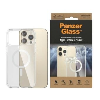 PanzerGlass HardCase iPhone 14 Pro Max 6,7" MagSafe Antibakterielt Militærklasse gjennomsiktig 0412