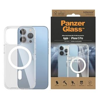 PanzerGlass HardCase iPhone 13 Pro 6,1" MagSafe Antibakteriell Militærklasse gjennomsiktig 0430