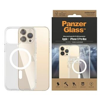 PanzerGlass HardCase iPhone 13 Pro Max 6,7" MagSafe Antibakteriell Militærklasse Transparent 0431