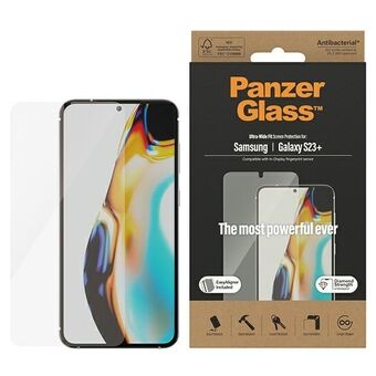 PanzerGlass Ultra-Wide Fit Sam S23+ S916 Skjermbeskyttelse 7316 med applikator.