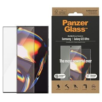 PanzerGlass Ultra-Wide Fit Sam S23 Ultra S918 Skjermbeskyttelse 7317 med applikator