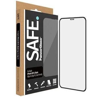 SAFE av PanzerGlass iPhone 11 / Xr Skjermbeskyttelse Kant-til-Kant svart/svart SAFE95005