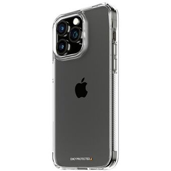 PanzerGlass HardCase til iPhone 15 Pro Max 6.7" D3O 3xMilitærkarakter gjennomsiktig 1175.