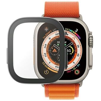 PanzerGlass helkropp Apple Watch 9 45mm D3O svart 3691