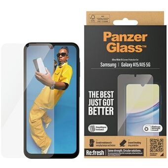 PanzerGlass Ultra-Wide Fit Sam A15 / A15 5G Skjermbeskyttelse 7349