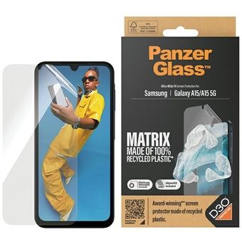 PanzerGlass Ultra-Wide Fit Sam A15 / A15 5G D3O skjermbeskyttelse 7359