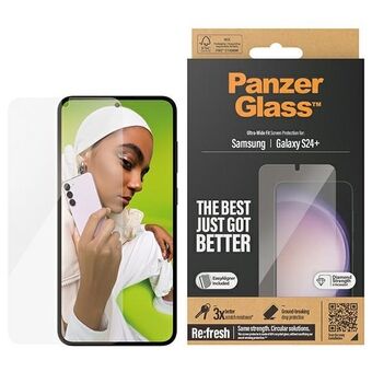 PanzerGlass Ultra-Wide Fit Sam S24+ S926 skjermbeskyttelse 7351 med applikator