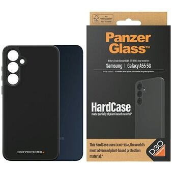 PanzerGlass HardCase Samsung A55 5G A556 D3O 3x militærgrad, svart 0473