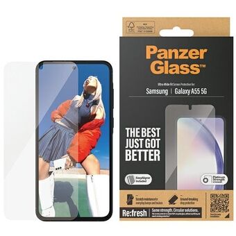 PanzerGlass Ultra-Wide Fit Sam A55 5G A556 Skjermbeskyttelse Enkel Justerer Inkludert 7358