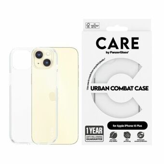 CARE by PanzerGlass Urban Combat Case iPhone 15 Plus 6,7" klar 1423