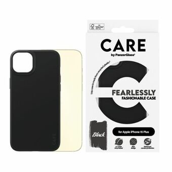 CARE by PanzerGlass Fryktløst Moteriktig Etui iPhone 15 Plus 6,7" svart 1431