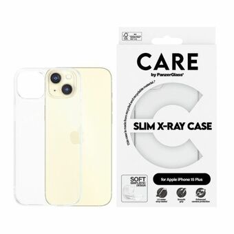 CARE by PanzerGlass Slank Røntgen-deksel til iPhone 15 Plus 6,7" gjennomsiktig 1435